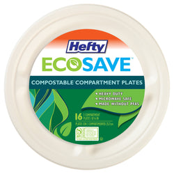 Hefty Ecosave Plates - 16 CT 12 Pack