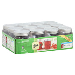 Ball Regular Mouth Canning Jars - 12 CT 1 Pack