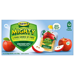 Mott's Mighty Honeycrisp Apple Sauce - 38.4 OZ 4 Pack