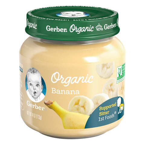 Gerber Banana Baby Food OZ 10 Pack – StockUpExpress
