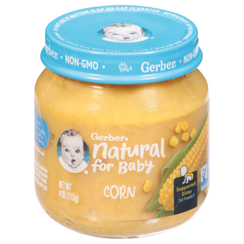 Gerber Corn Baby Food 4 OZ