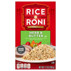 Rice A Roni Herb & Butter Rice & Pasta - 7.2 OZ 12 Pack