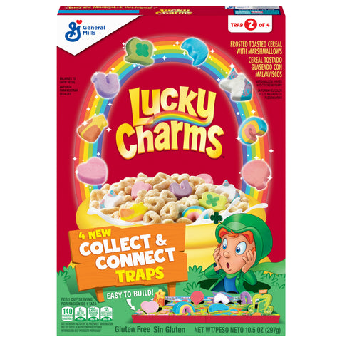 General Mills Gluten Free Lucky Charms - 10.5 OZ front of box