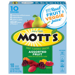 Mott's Assorted Fruit Flavored Snacks - 8 OZ 8 Pack