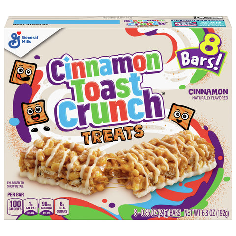General Mills Cinnamon Treat Bars - 6.8 OZ 6 Pack