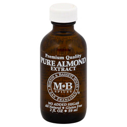 Morton & Bassett Pure Almond Extract - 2 FZ 3 Pack