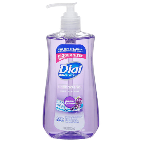 Dial Lavender & Jasmine Liquid Hand Soap - 11 FZ 12 Pack