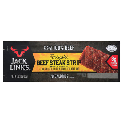 Jack Link's Teriyaki Beef Steak Strip - 0.9 OZ 12 Pack