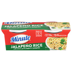 Minute Jalapeno Rice - 8.8 OZ 8 Pack