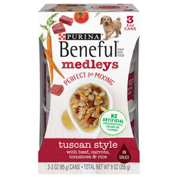 Beneful Dry Tuscan Style Medley Dog Food - 9 OZ 8 Pack