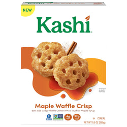 Kashi Maple Waffle Crisp Cereal - 9.5 OZ 8 Pack