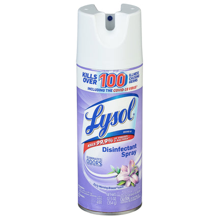 Lysol Morning Breeze Disinfectant Spray - 12.5 OZ 12 Pack
