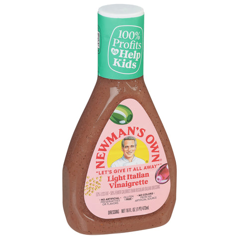 Newman's Own Light Italian Vinaigrette Dressing 16 fl oz - 6 Pack