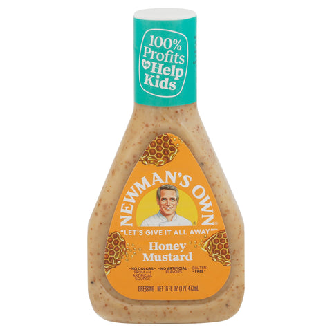 Newman's Own Dressing Honey Mustard Dressing - 16 FZ 6 Pack