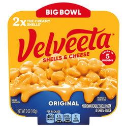 Velveeta Original Shells & Cheese - 5 OZ 6 Pack