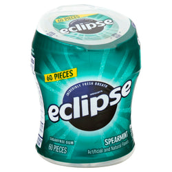 Eclipse Spearmint Gum - 60 CT 4 Pack