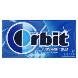 Orbit Peppermint Gum - 14 CT 12 Pack