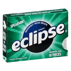 Eclipse Spearmint Gum - 18 CT 8 Pack