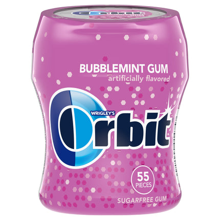 Orbit Bubblemint Gum - 55 CT 6 Pack