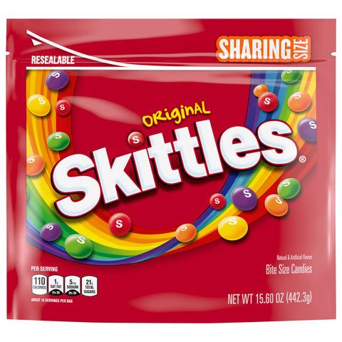 Skittles Original Candies - 15.6 OZ 6 Pack