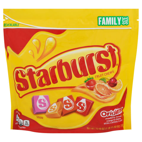 Starburst Original Fruit Chews - 27.5 OZ 6 Pack