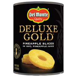 Del Monte Gold Pineapple Slices In Juice - 20 OZ 12 Pack