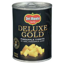 Del Monte Gold Pineapple Tidbits In Juice - 20 OZ 12 Pack