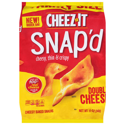 Sunshine Cheez-It Double Cheese Cheesy Baked Snacks - 12 OZ 5 Pack