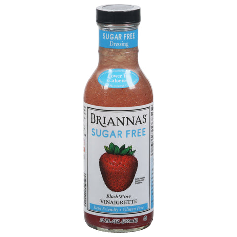 Briannas Blush Wine Vinaigrette - 12 FZ 6 Pack