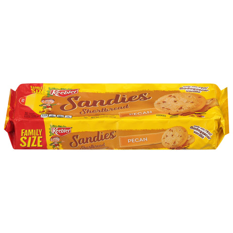 Keebler Pecan Shortbread Cookies - 17.2 OZ 12 Pack