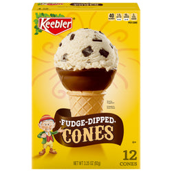 Keebler Fudge-Dipped Cones - 3.25 OZ 6 Pack
