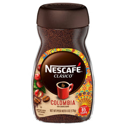 Nescafe Colombian Instant Coffee - 6 OZ 6 Pack