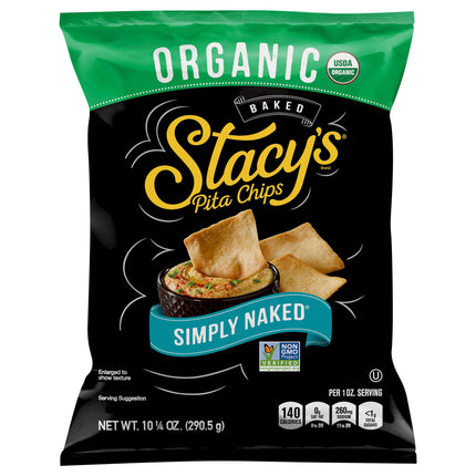 Stacy's Simply Naked Pita Chips - 10.25 OZ 10 Pack