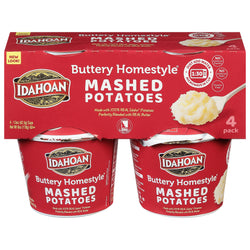 Idahoan Buttery Homestyle Mashed Potatoes - 6 OZ 6 Pack