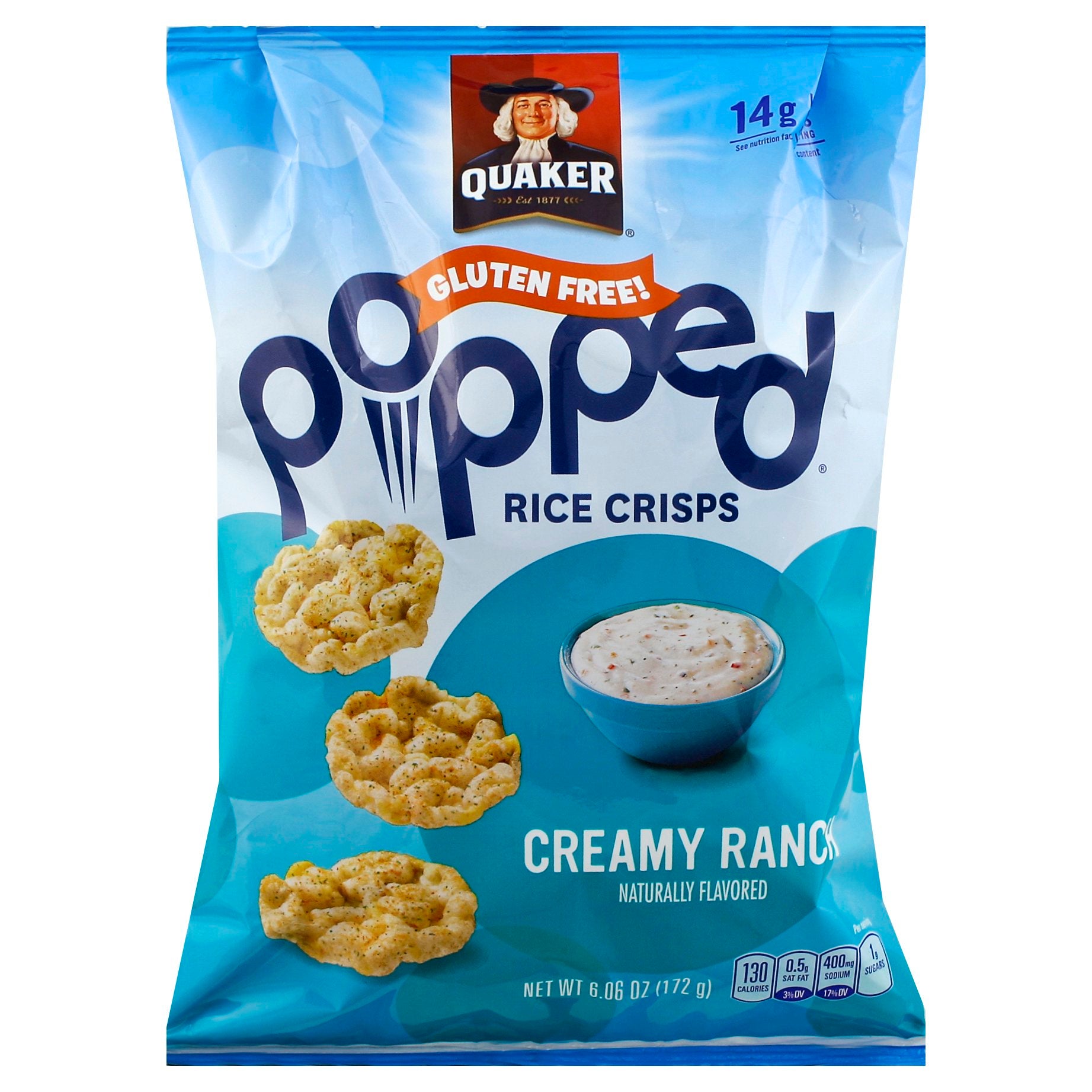Quaker Rice Crisps Ranch Quaker Buttermilk Ranch Rice Crisps - 6.06 OZ 6 Pack – StockUpExpress
