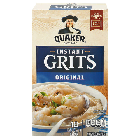 Quaker Original Instant Grits - 9.8 OZ 12 Pack