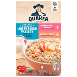 Quaker Fruit Instant Oatmeal - 8.4 OZ 12 Pack