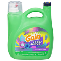Gain Super Fresh Blast Liquid Detergent - 154 FZ 4 Pack