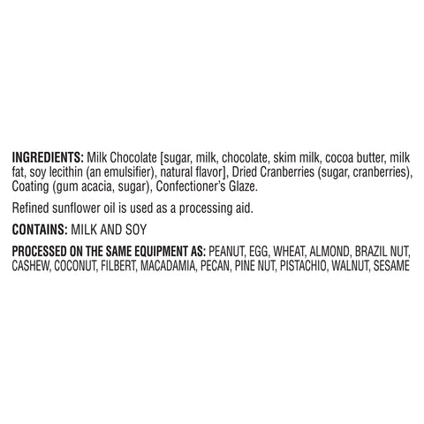 Ocean Spray Milk Chocolate Dipped Craisins - 5 OZ 12 Pack