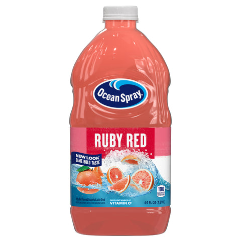 Ocean Spray Ruby Red Grapefruit Juice - 64 FZ 8 Pack