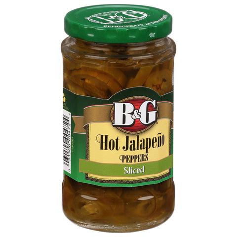 B&G Peppers Hot Jalapeno Slices - 12 FZ 12 Pack