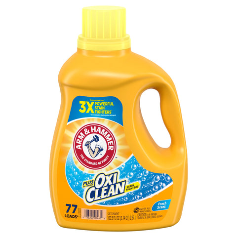 Arm & Hammer Fresh Scent Liquid Detergent - 100.5 FZ 4 Pack