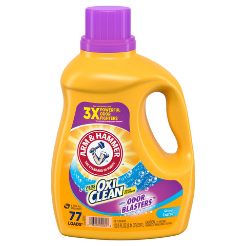 Arm & Hammer Fresh Burst Liquid Detergent - 100.5 FZ 4 Pack