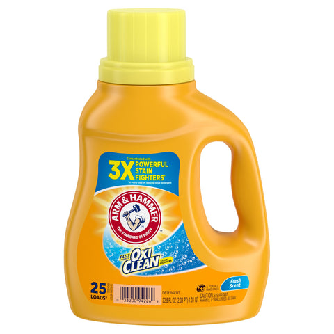 Arm & Hammer Fresh Burst Liquid Detergent - 32.5 FZ 8 Pack