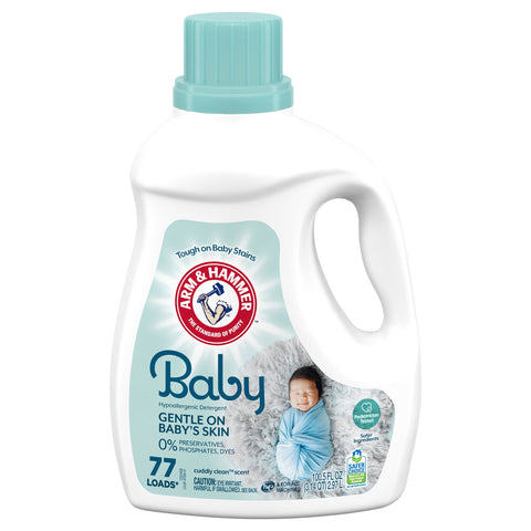 Arm & Hammer Cuddly Clean Liquid Detergent - 100.5 FZ 4 Pack