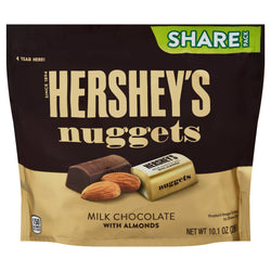 Hershey's Mildly Sweet Milk Chocolate With Almonds - 10.1 OZ 8 Pack