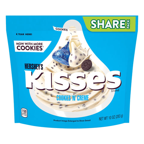 Hershey's Cookies 'N' Creme Candy - 10 OZ 8 Pack