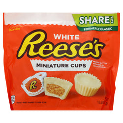 Reese's Peanut Butter White Chocolate Candy - 10.5 OZ 8 Pack