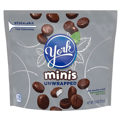 York Dark Chocolate Peppermint Patties - 7.6 OZ 8 Pack