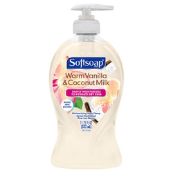 Softsoap Warm Vanilla & Coconut Milk Liquid Hand Soap - 11.25 FZ 6 Pack